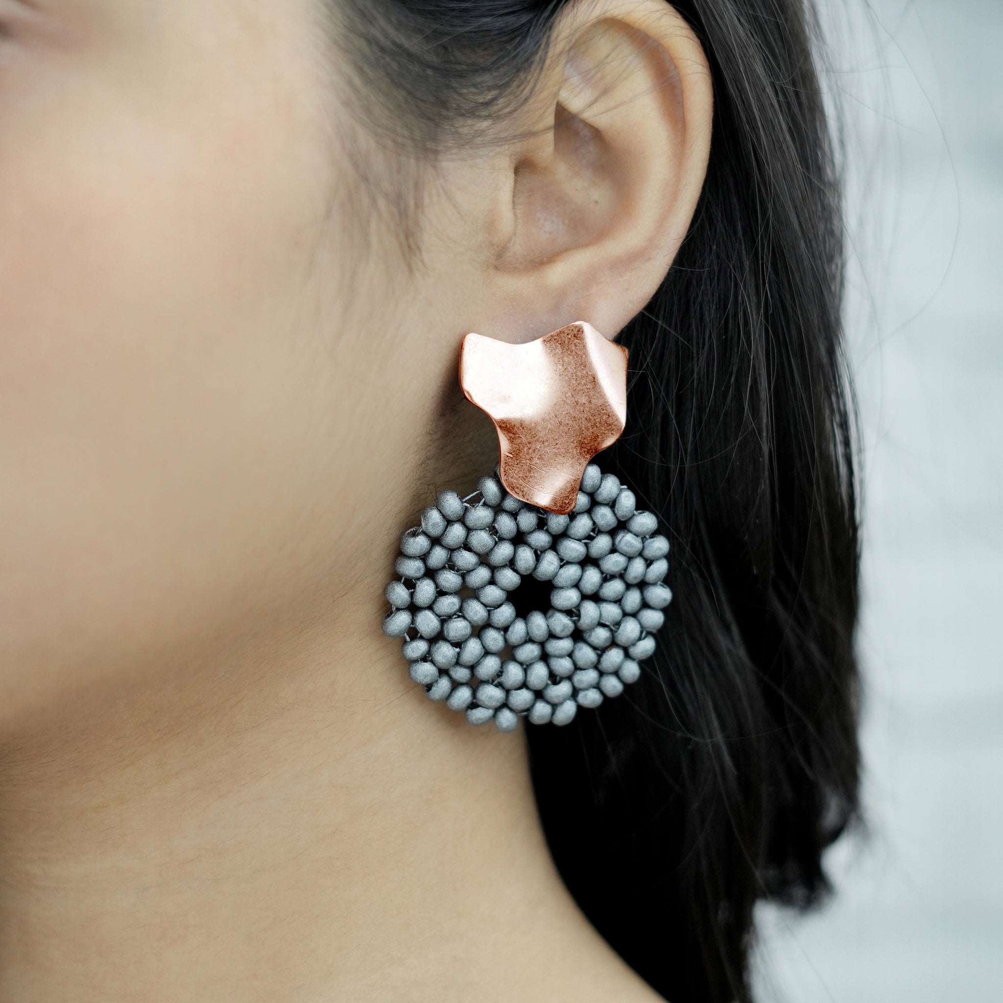 Terra Bloom Statement Earrings