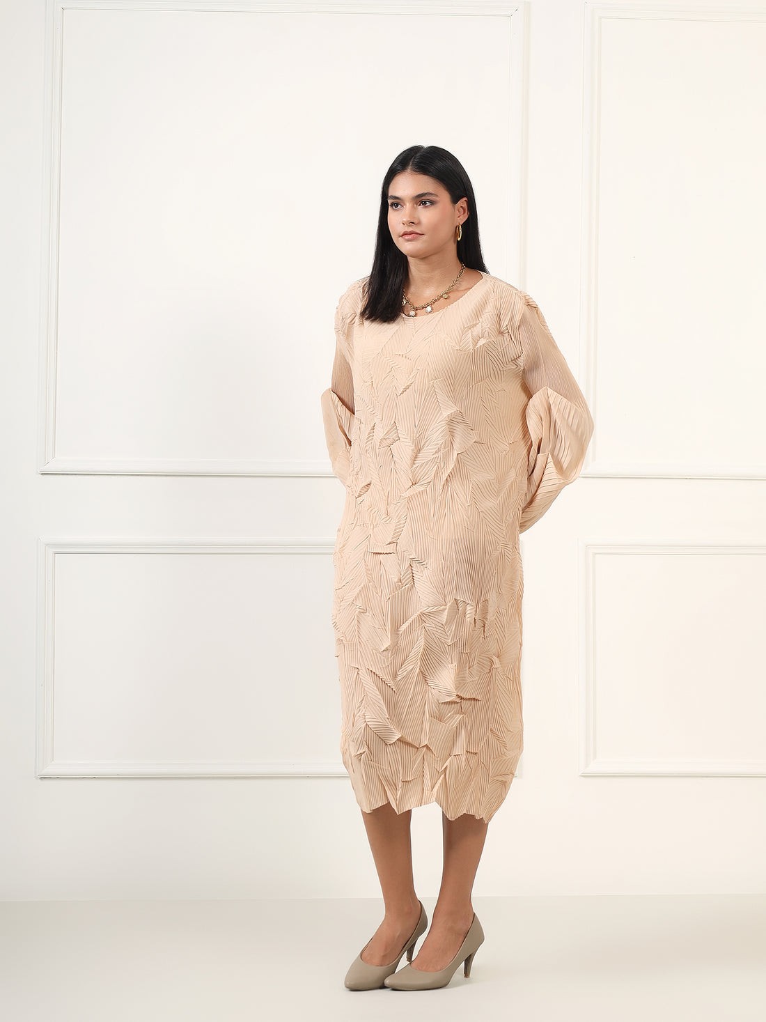 Sabrina Pleated Dress