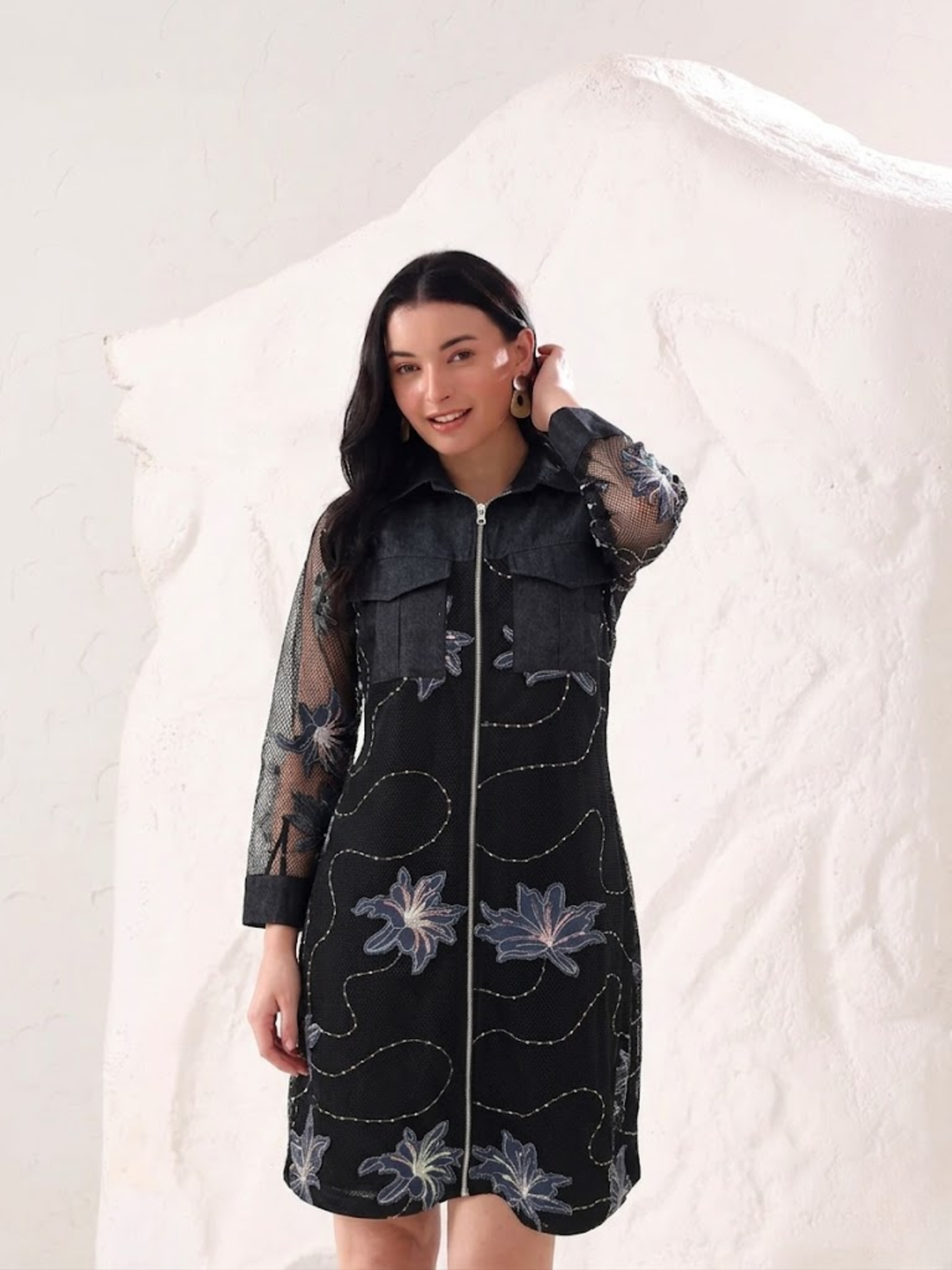 Indigo Ivy Shirt Dress