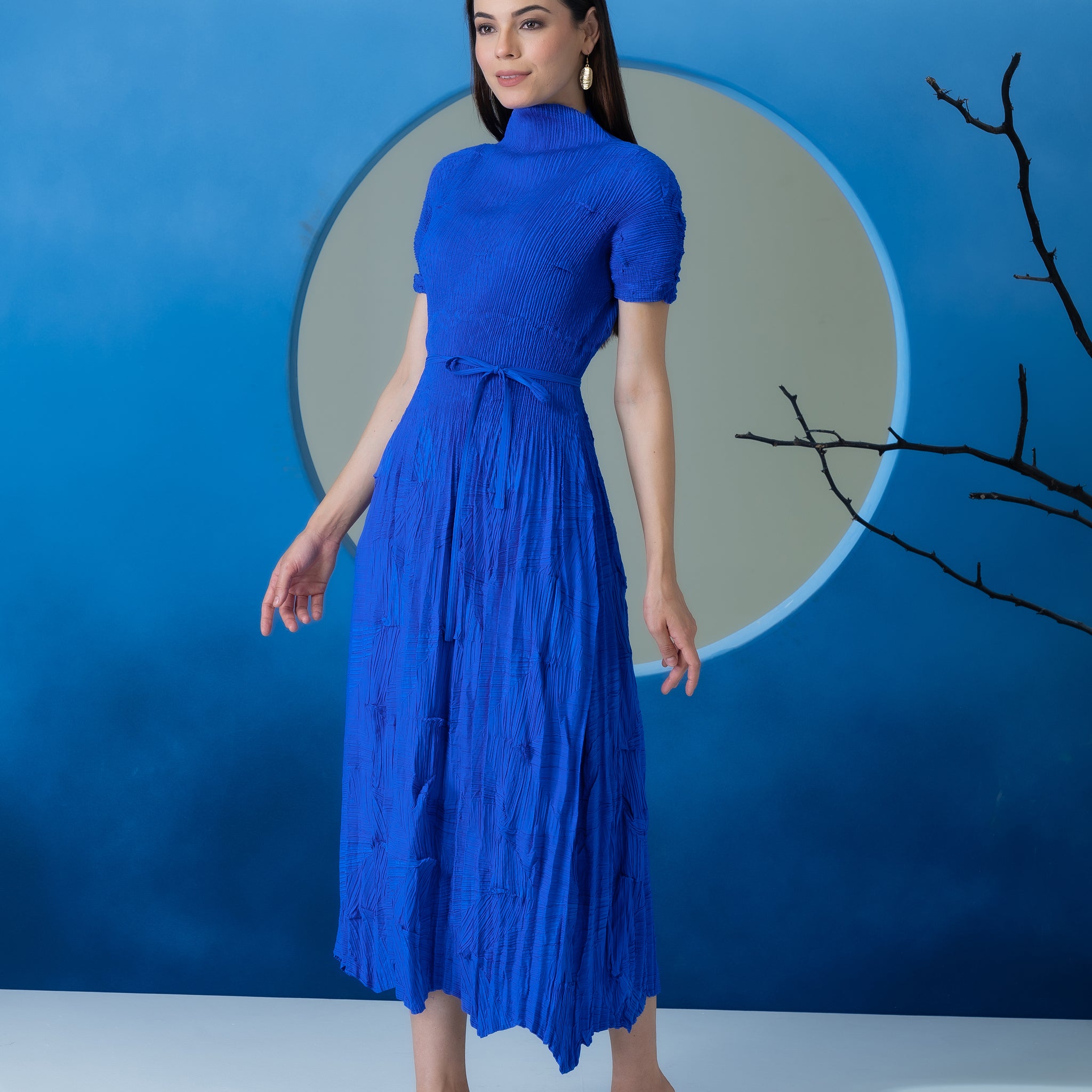 Ember Pleated Dress