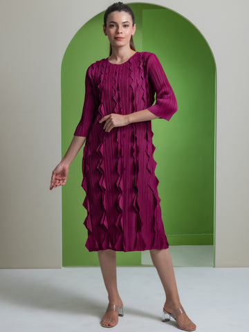 Willow Pleated Dress