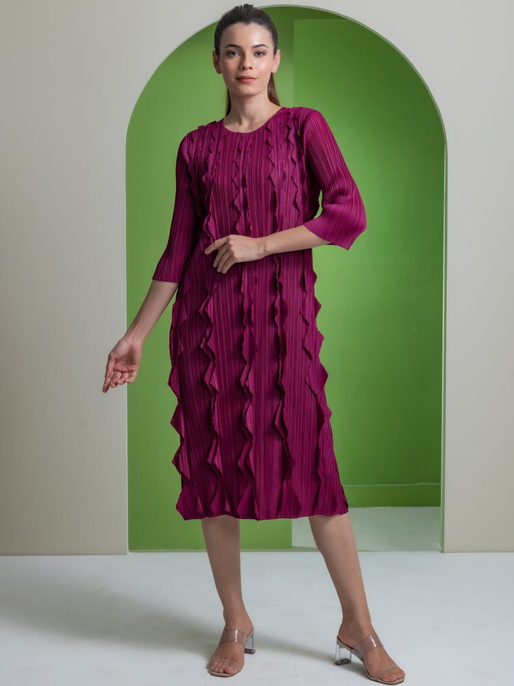 Meiro Pleated Dress