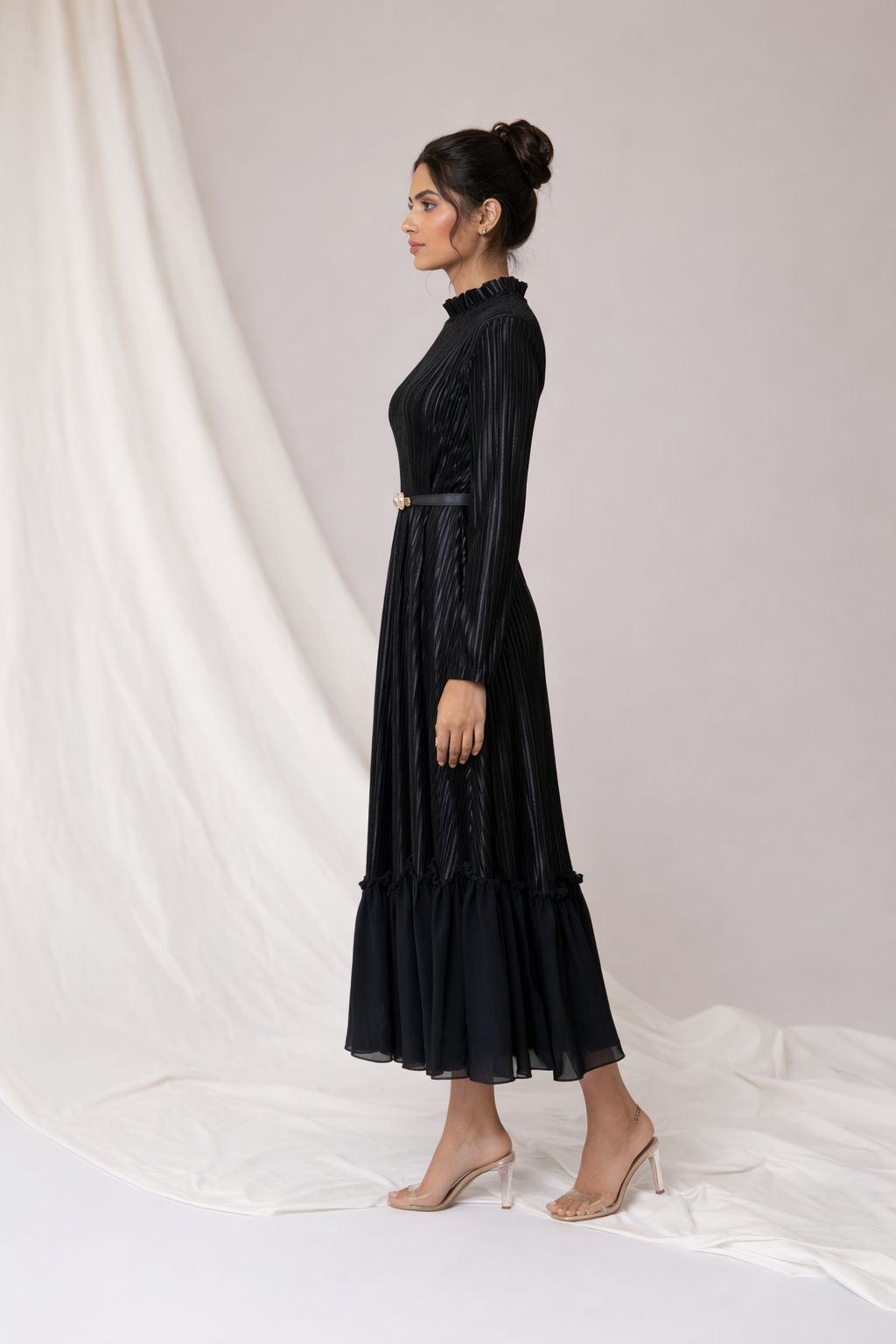 Novelle Pleated Dress