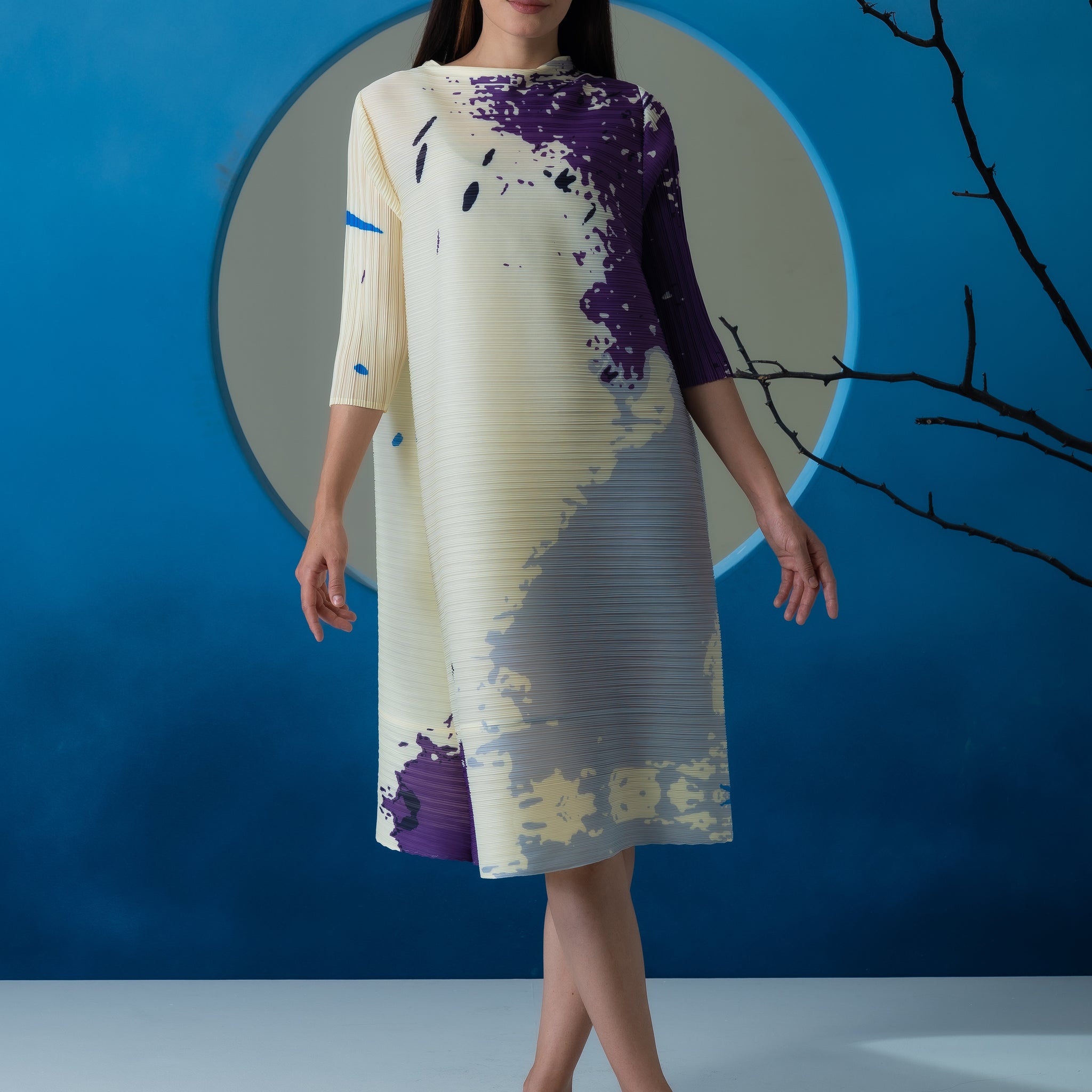 oasis blue pleated dress Oasis Women's Occasion Pleated Midi Dress