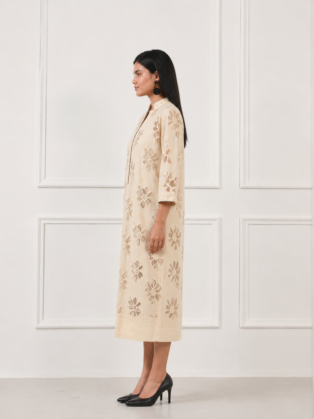 Delina Cutwork Dress