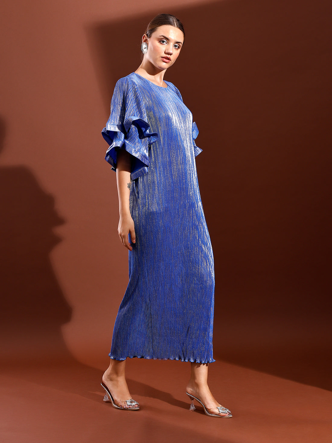 Stellar Metallic Dress