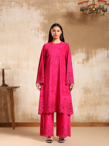 Marin Suede Cutwork Co ord