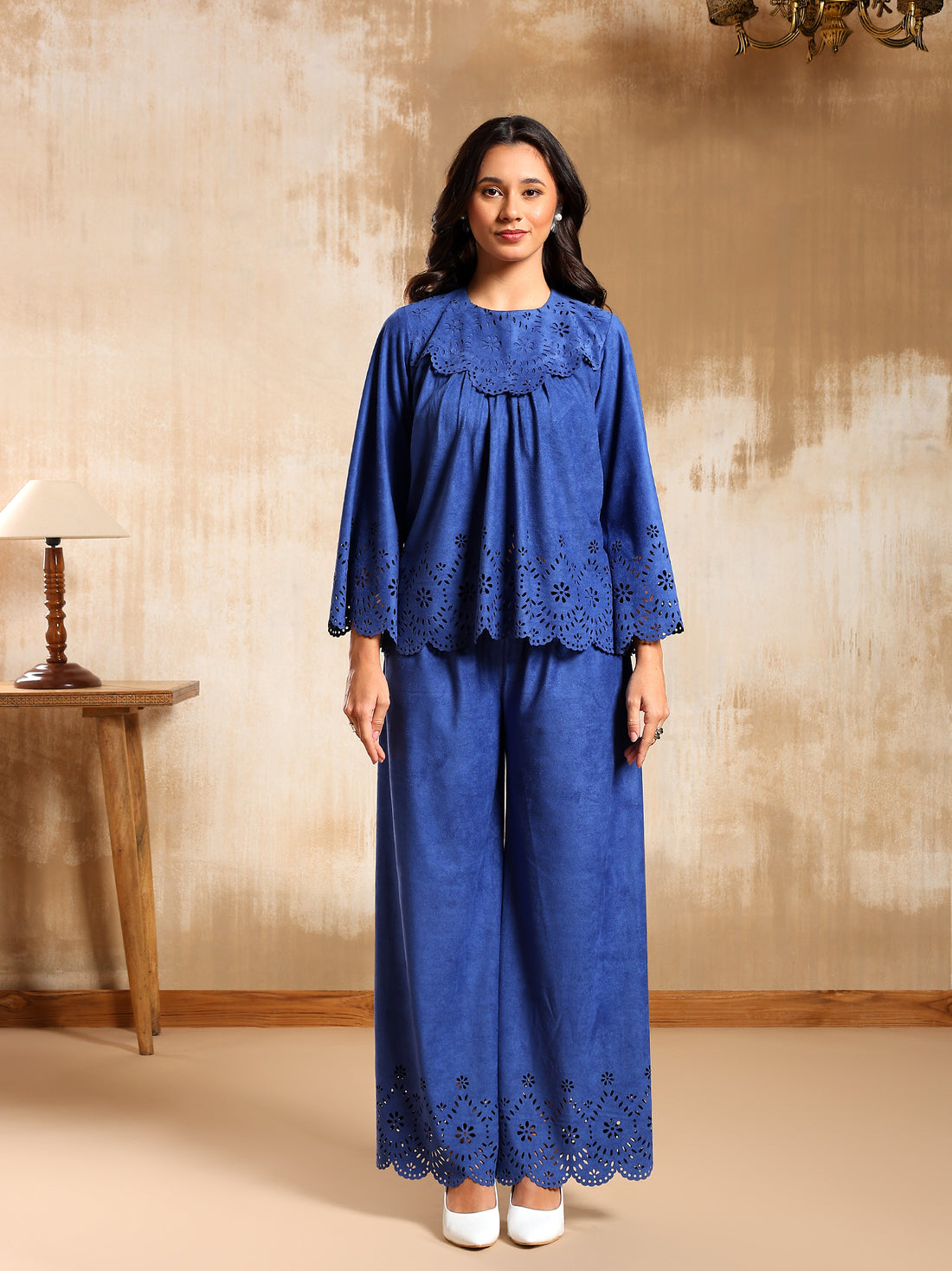 Elina Cutwork Co ord