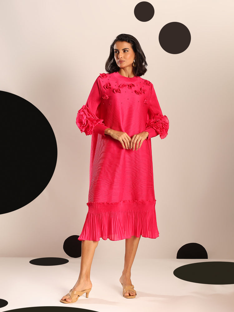 Pleated Dress