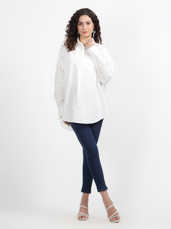Back Bow-Cotton Free Size Top