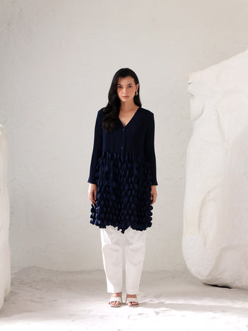 Zoriah Pleated Top