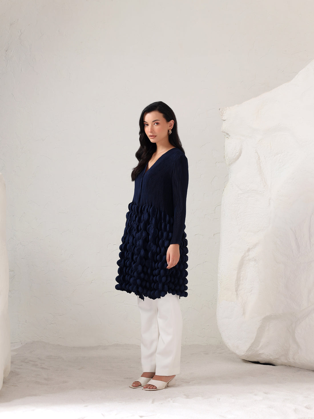 Zoriah Pleated Top