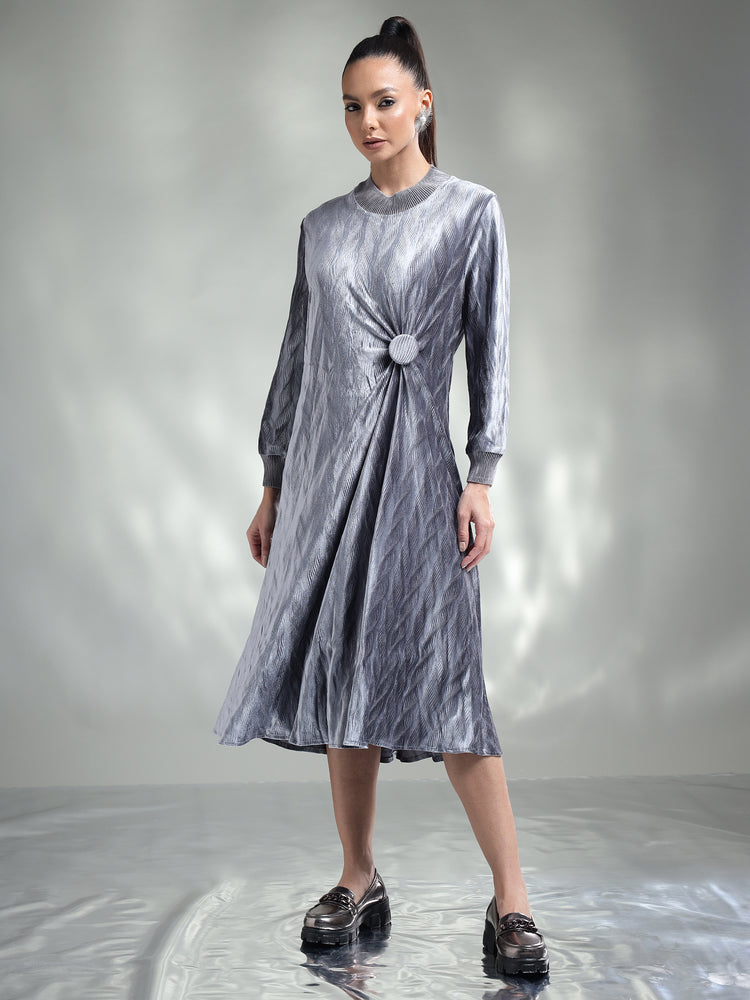 Hania Metallic Dress main image 1