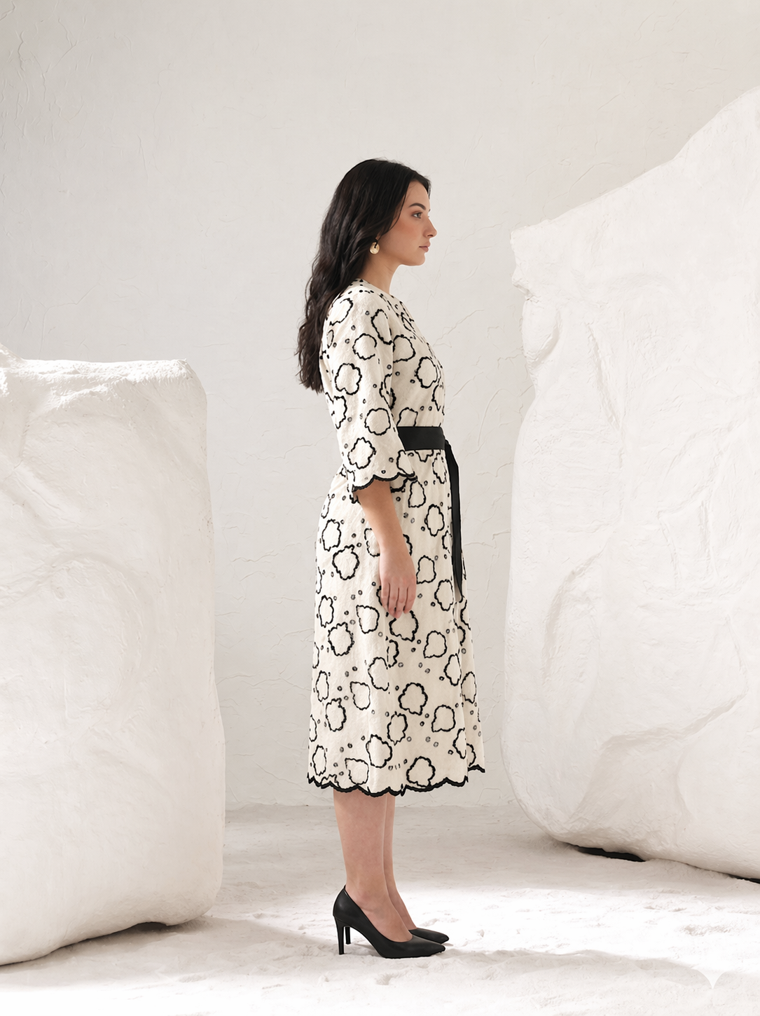 Siera Embroidered Dress