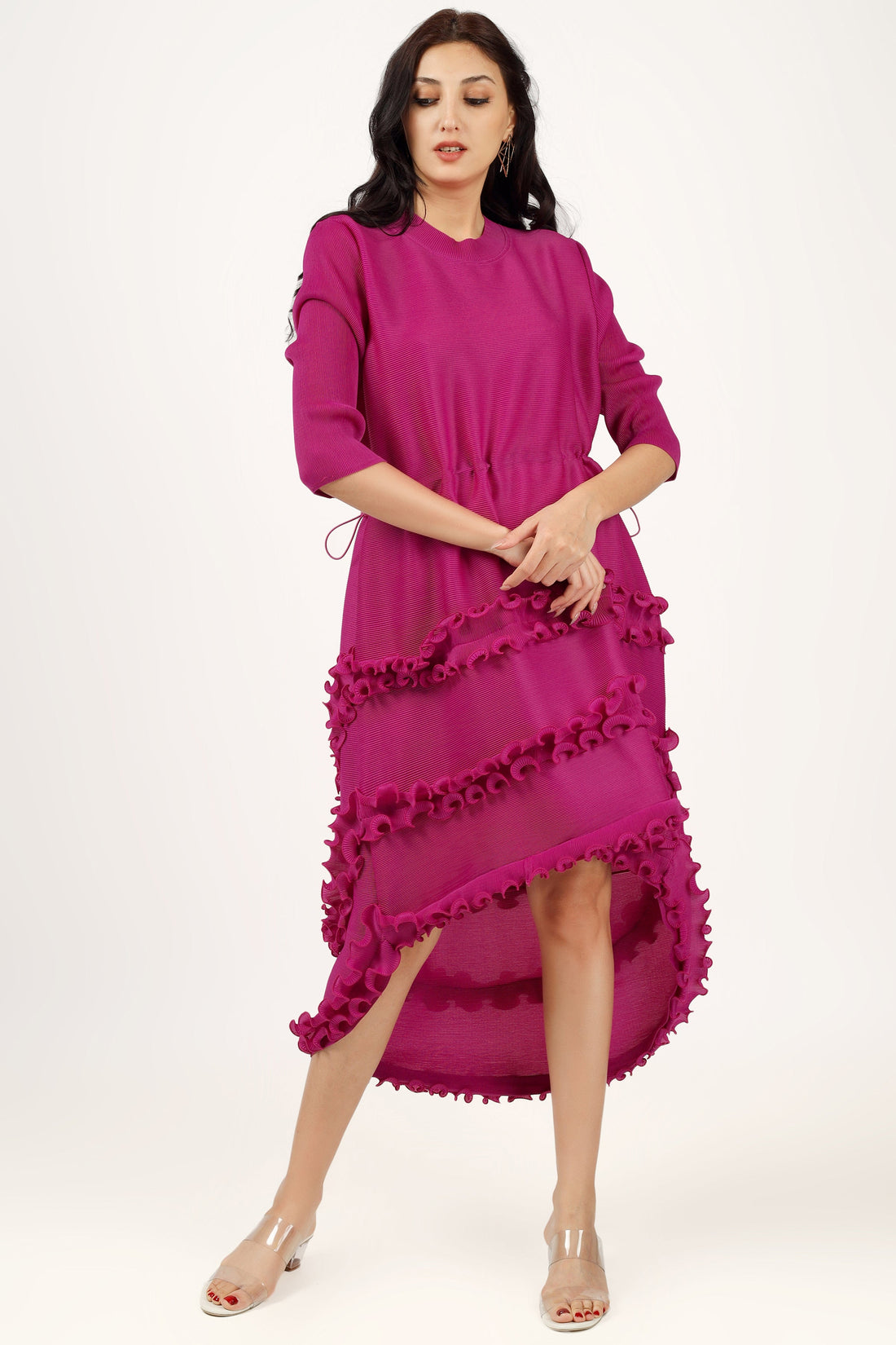 Frill Dress-Leo